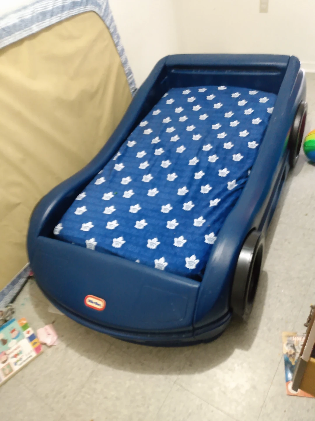 Little Tikes Blue Car Bed - photo 4