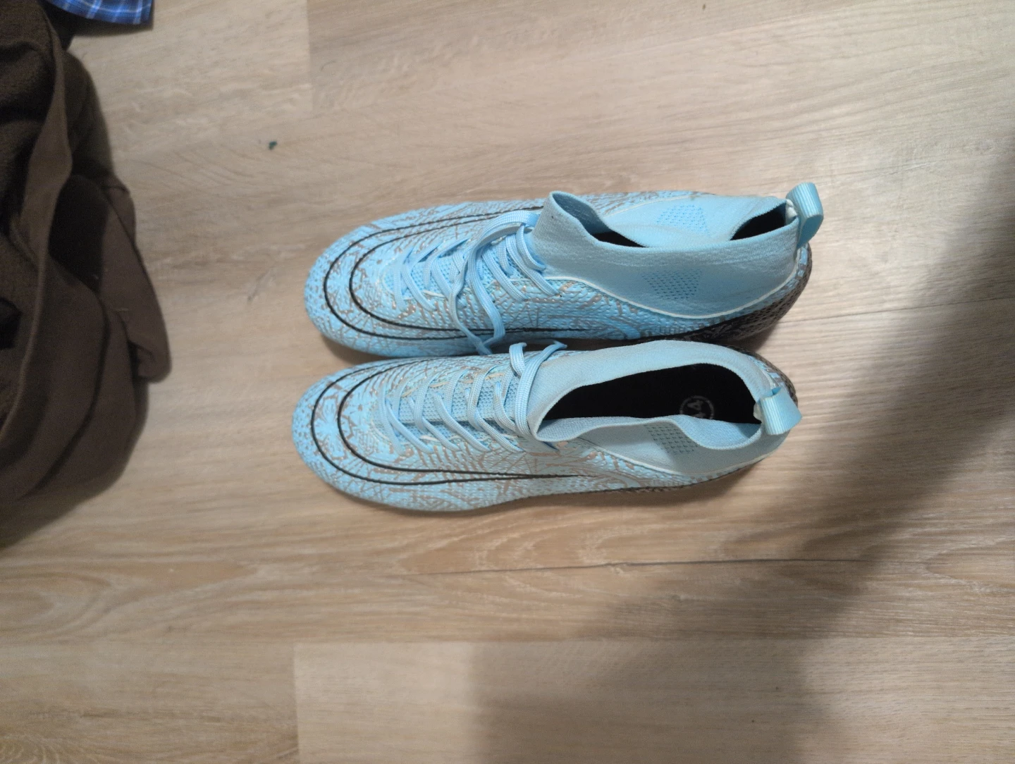 Nike Mercurial soccer cleats light blue - photo 2