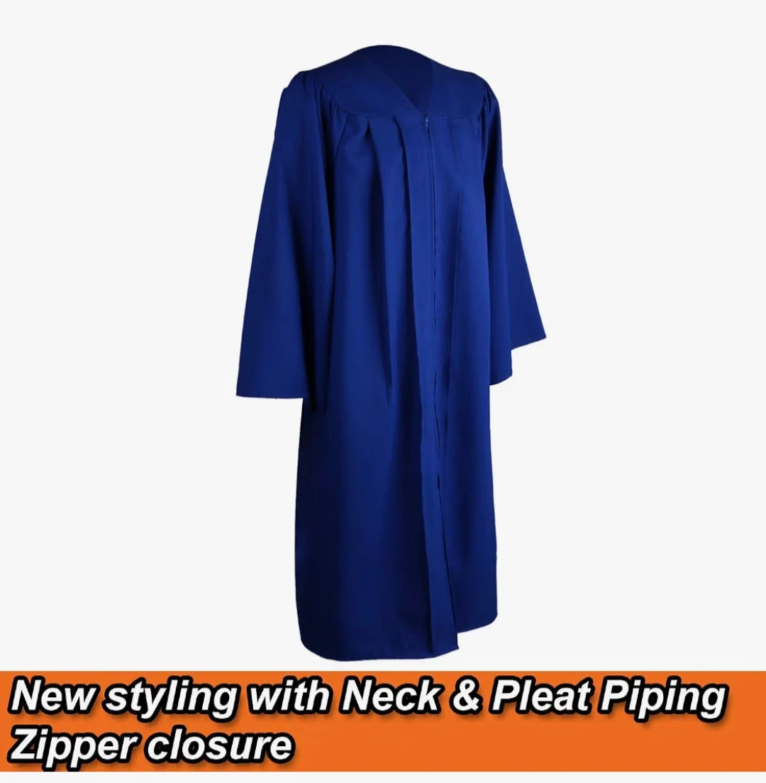 New Osbo GradSeason Graduation Gown and Cap, Size 33" - photo 5