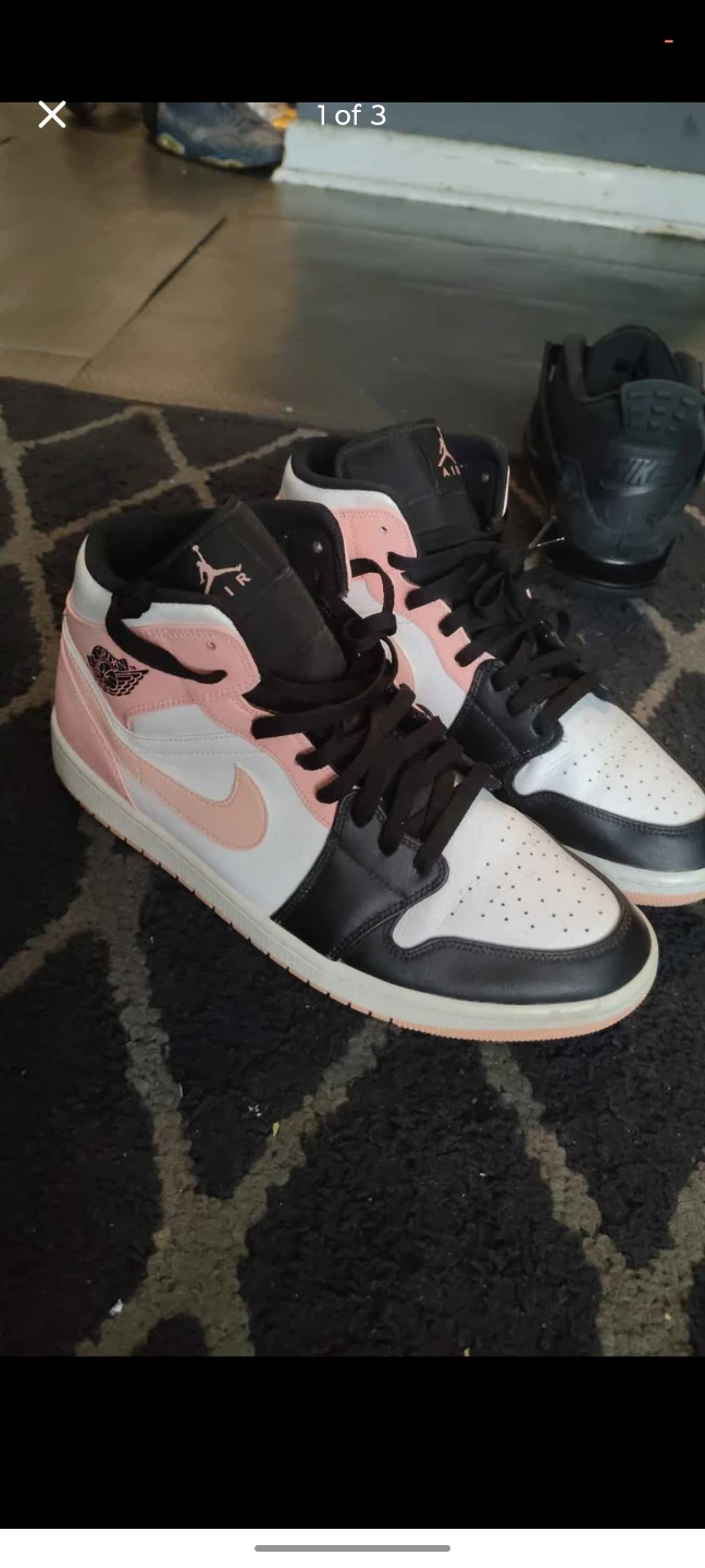 Nike Air Jordan 1 Mid "Crimson Tint size 11.5