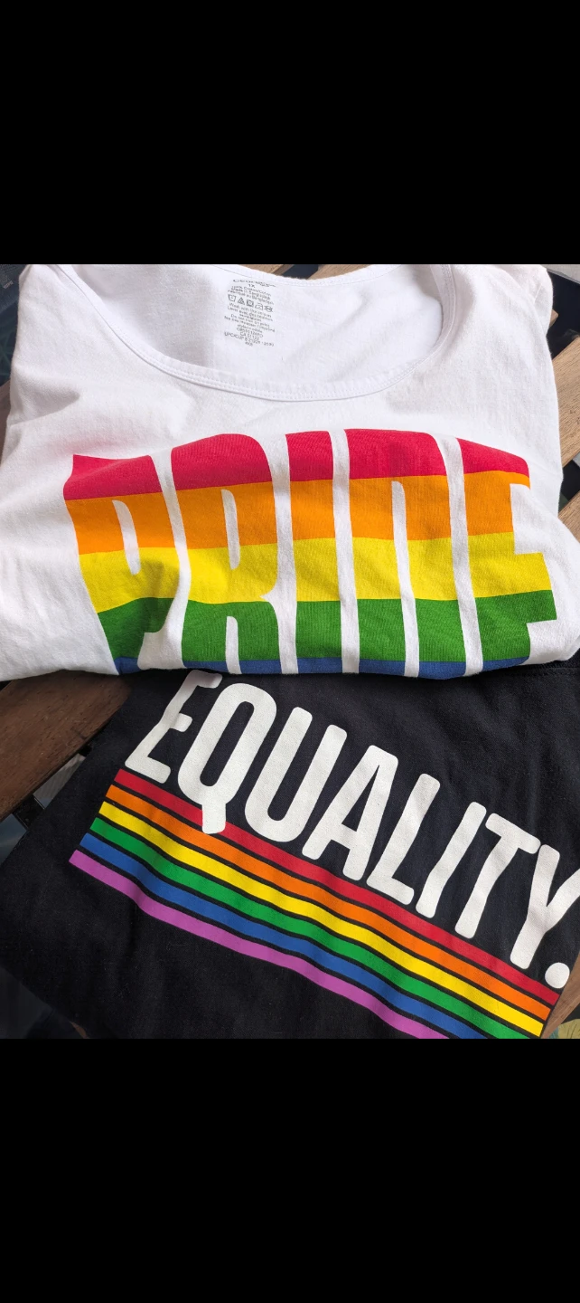 Pride Equality T-Shirt Bundle 1X & XL Both together for $5