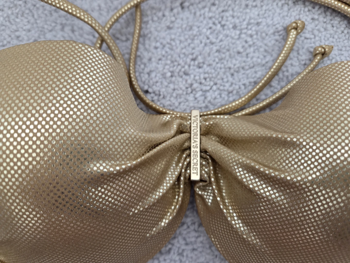 Victoria's Secret Very Sexy Push-Up Bikini Top Gold - photo 2