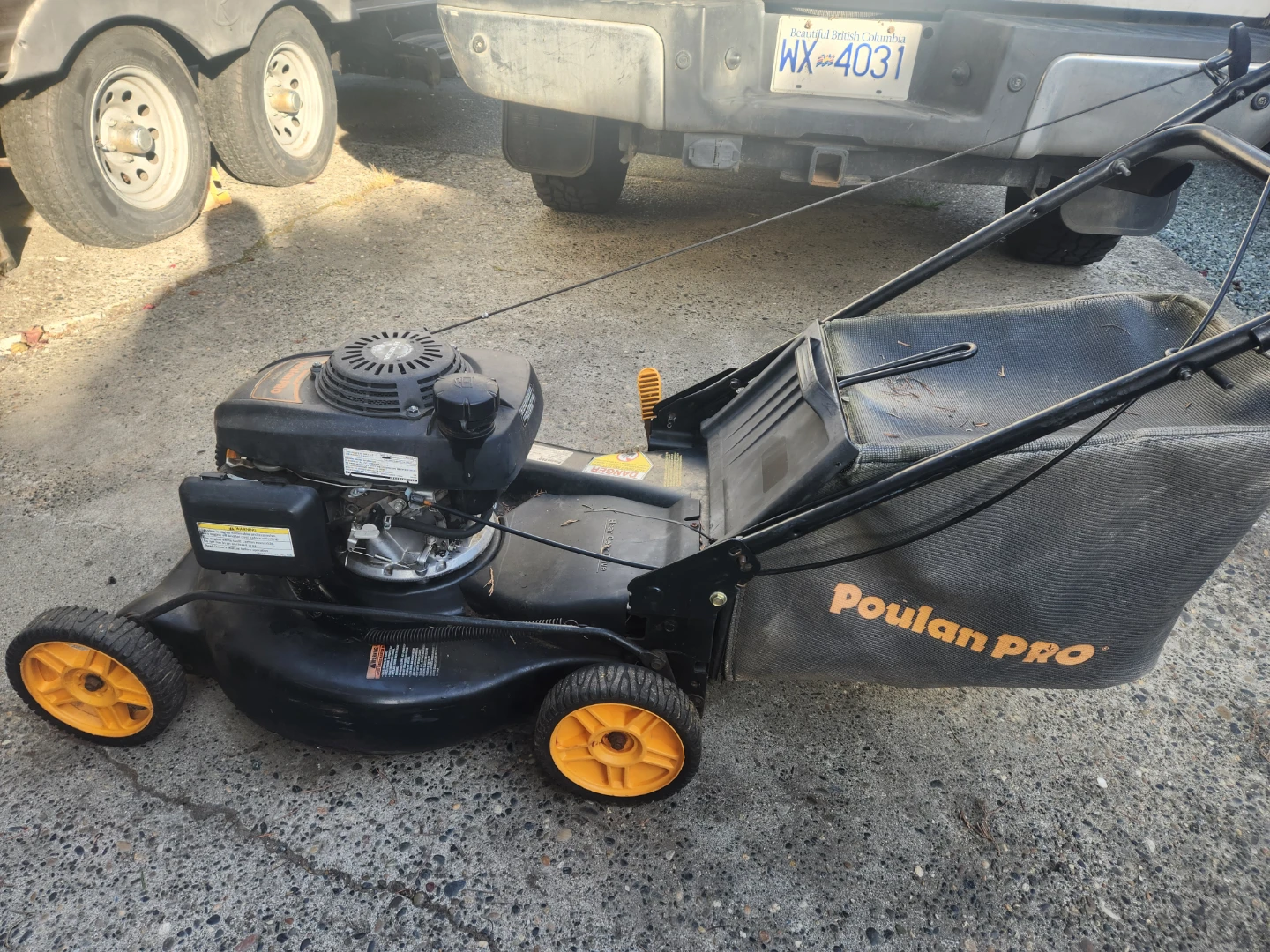Poulan Pro GCV 160 Lawn Mower - photo 5