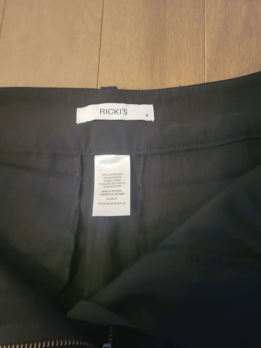 Ricki's Black Wide-Leg Trousers Size 4 - photo 2