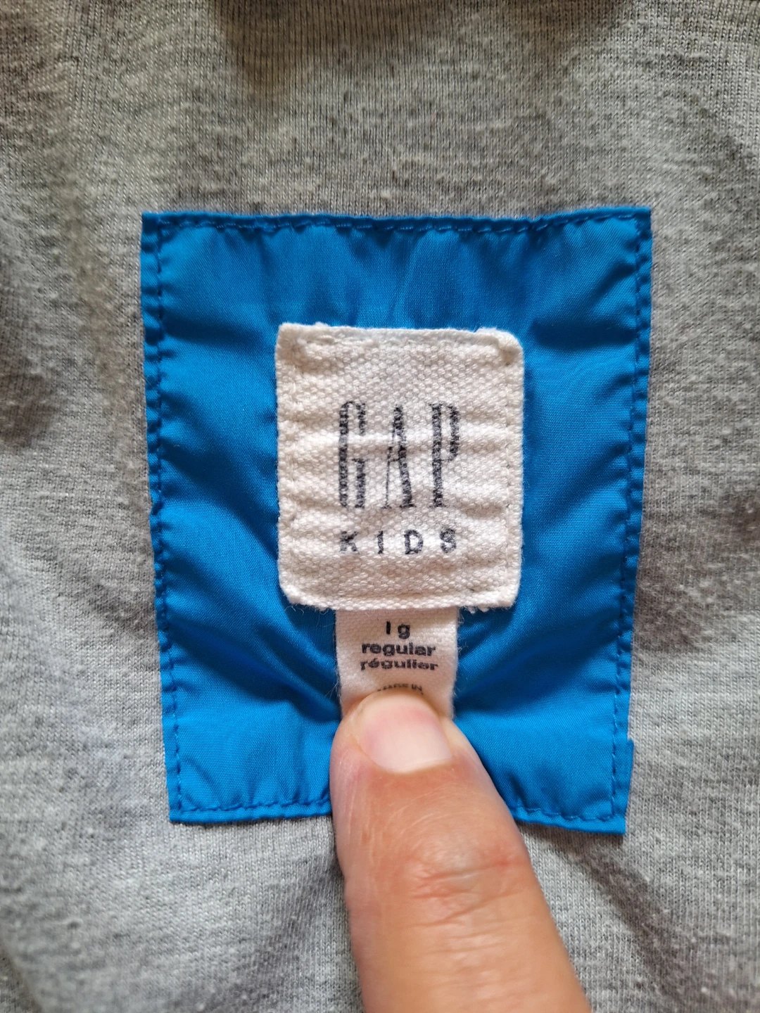 Gap Kids Blue Hooded Jacket - photo 2