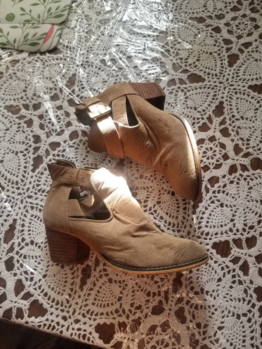 Harlow Tan Ankle Boots Size 8 - photo 2