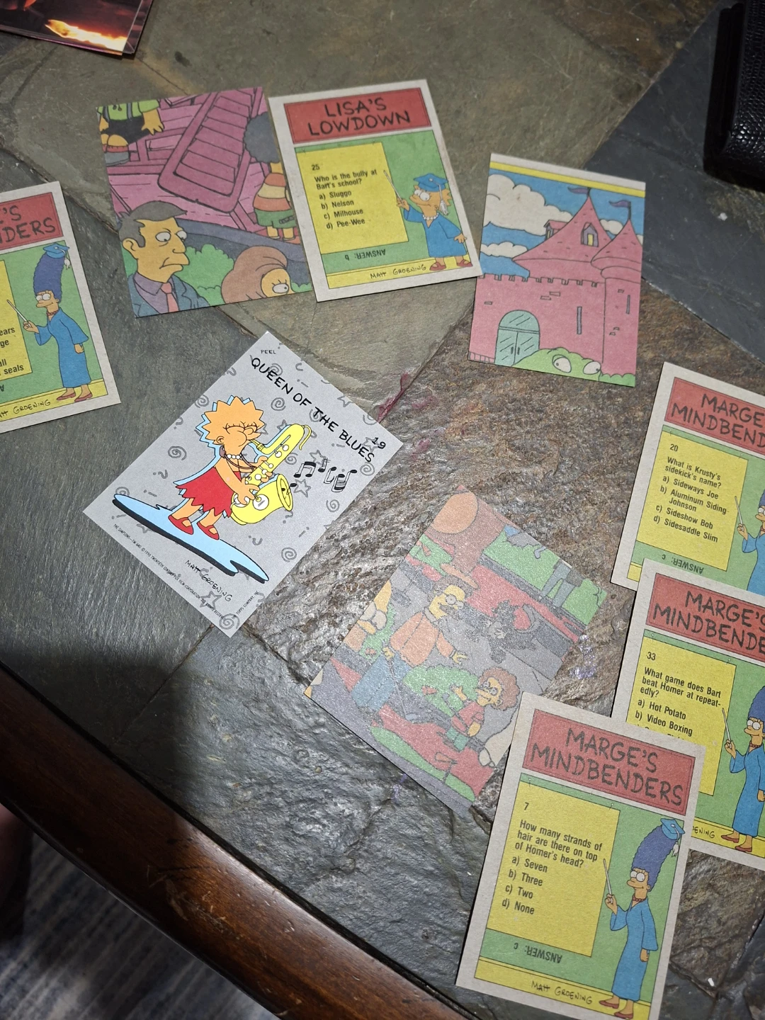 Vintage 1990 The Simpsons Topps Trading Cards - photo 3
