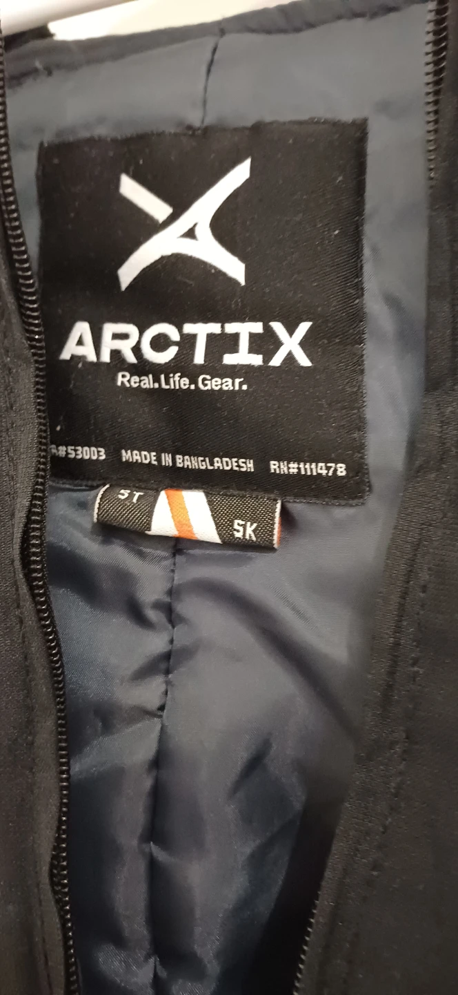 Arctix Kids Winter Bib snow pants Black Size 5T - photo 3
