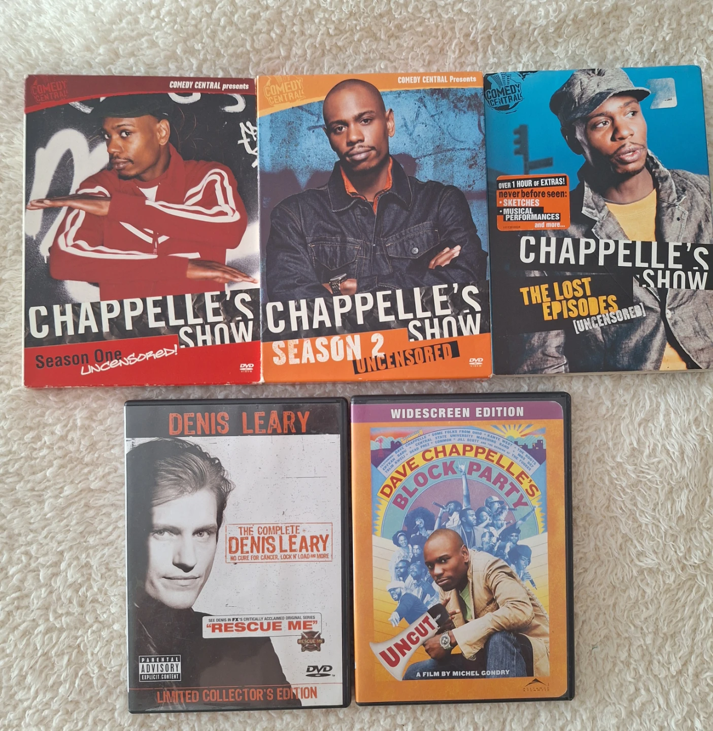 FIVE Comedy DVD Bundle: