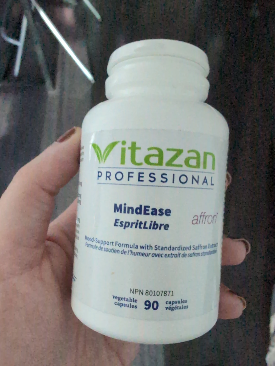 Vitazan Professional MindEase 90 Vegetable Capsules