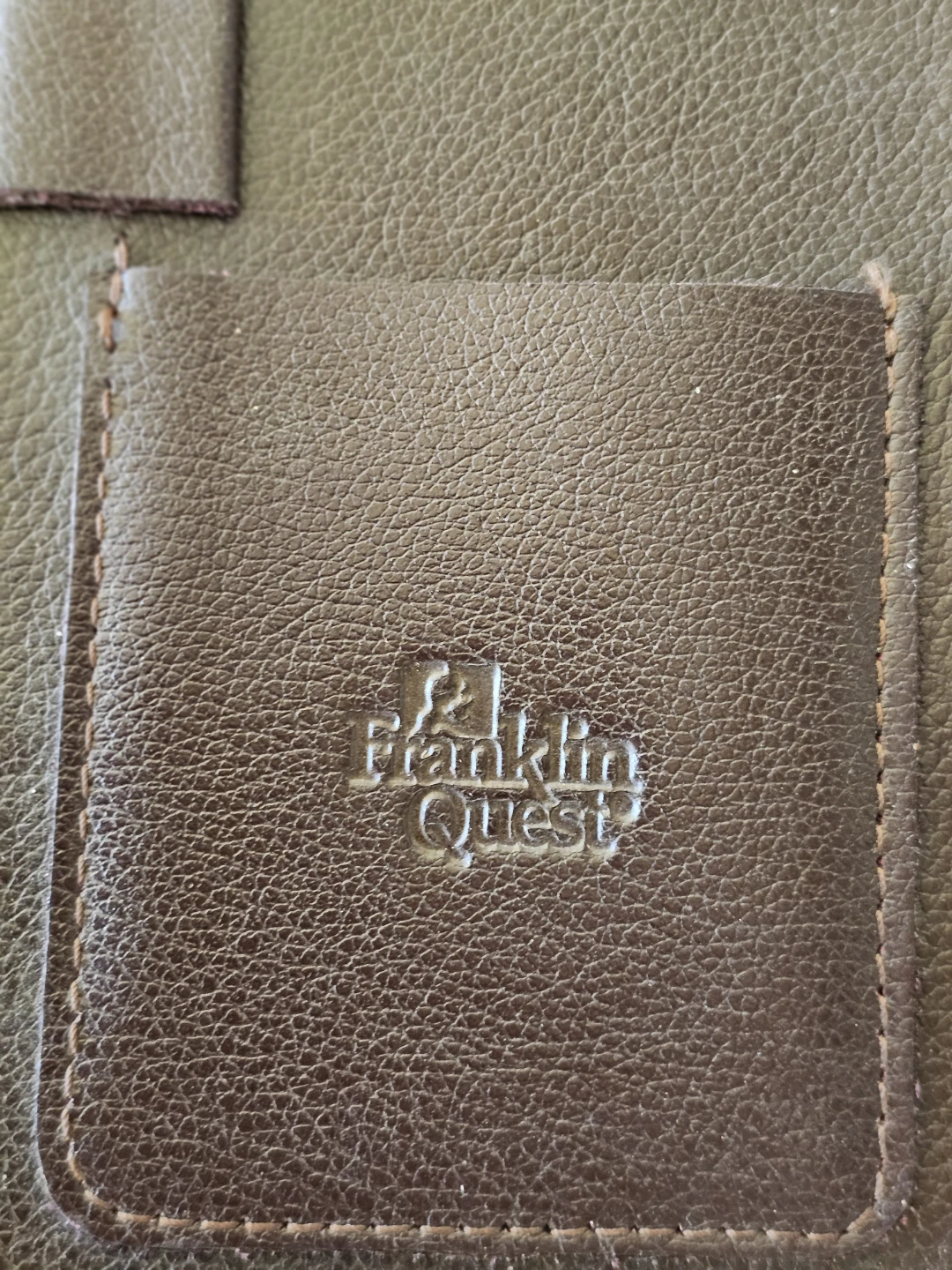Leather Franklin Quest Buget Planner - photo 4