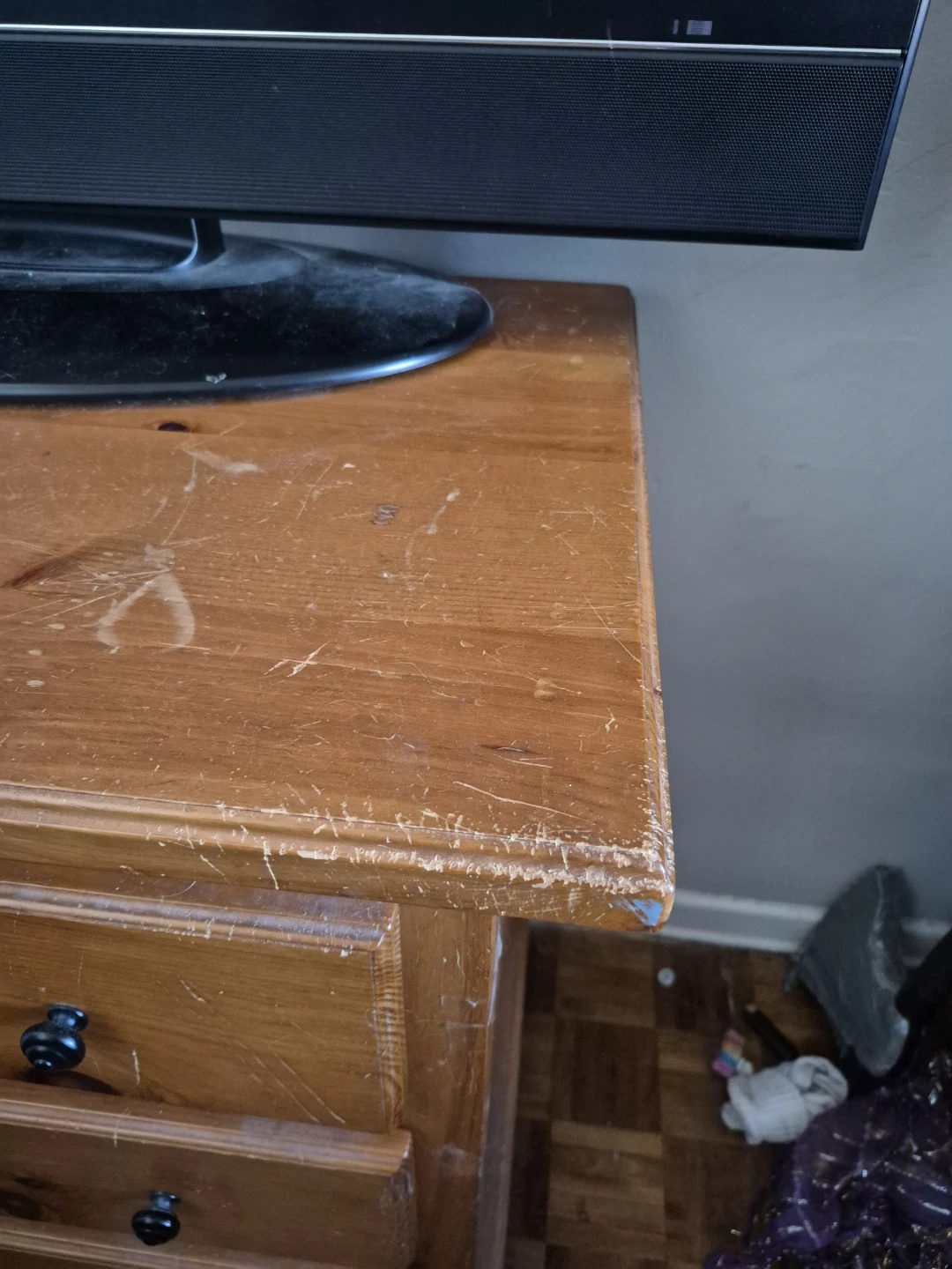 Three-Drawer Wooden Chest - photo 3