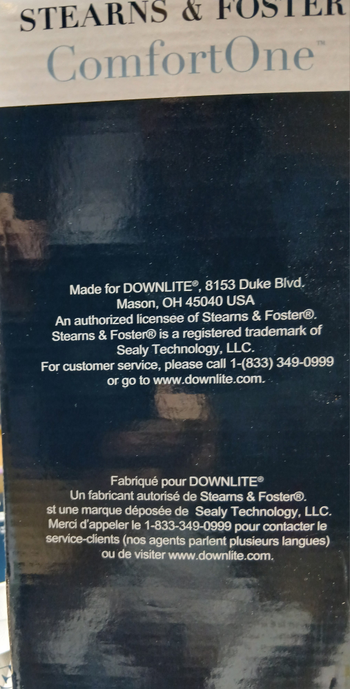 Stearns & Foster ComfortOne Queen Mattress Protector - photo 4