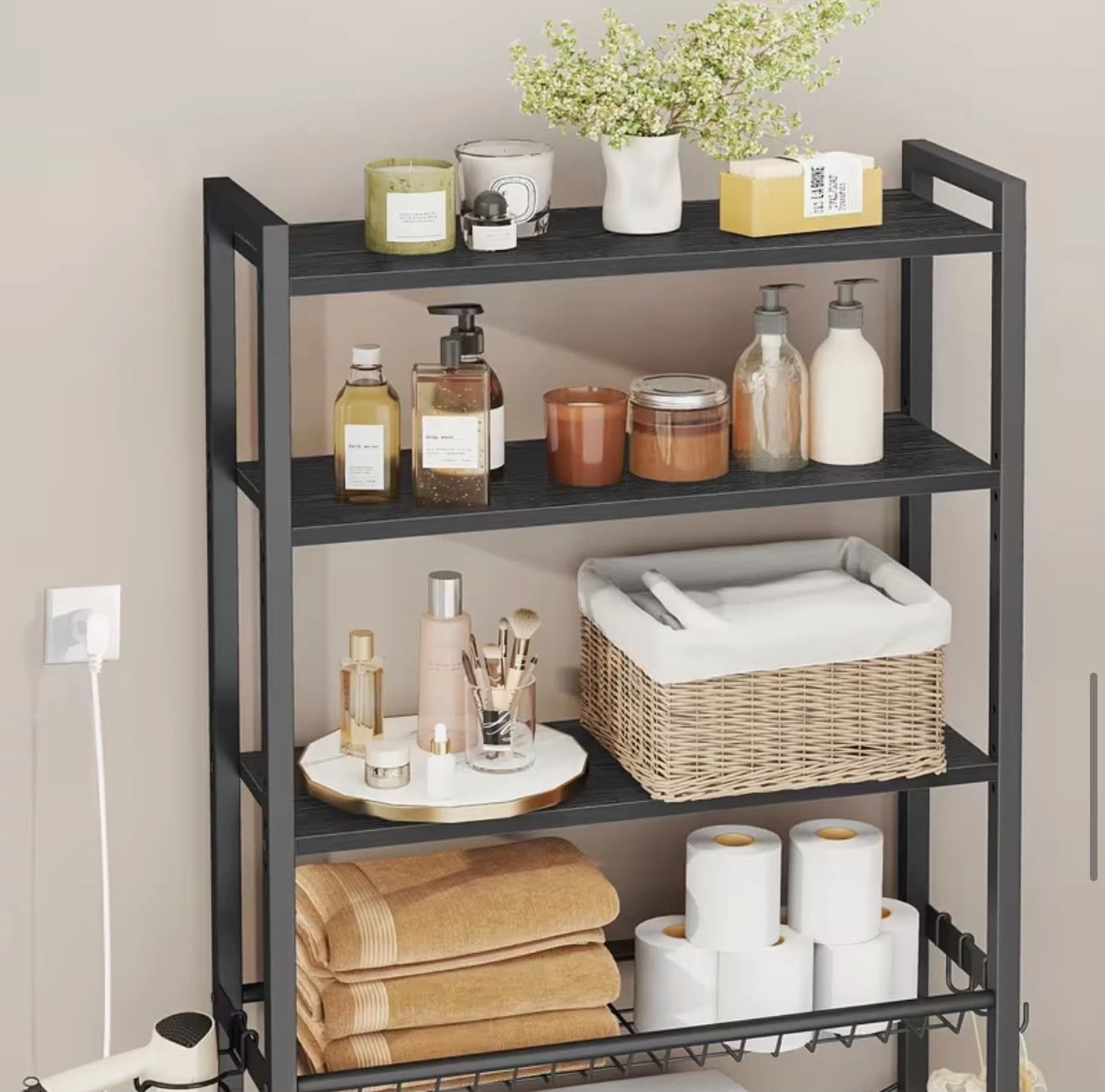 Brand new in box - Over-the-Toilet Bathroom Storage Shelf - photo 5