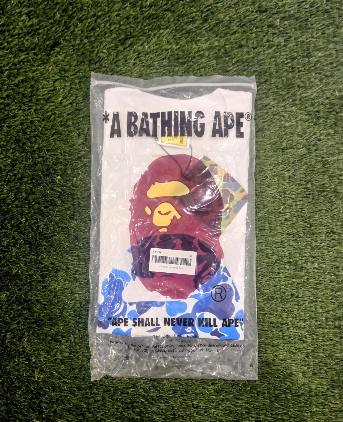 Bape blue cammo tee shirt - photo 5