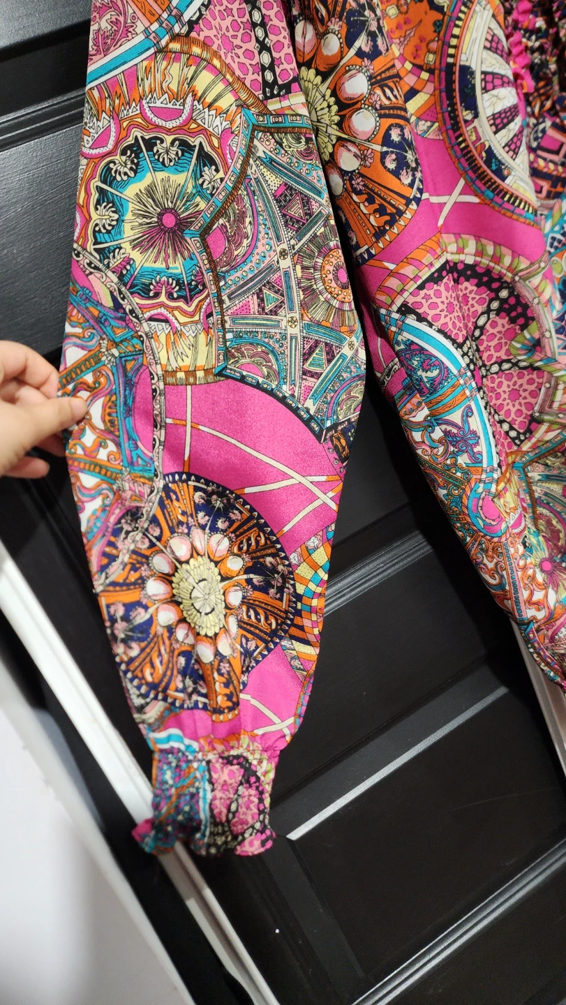 Robert Kitchen patterned blouse - photo 5