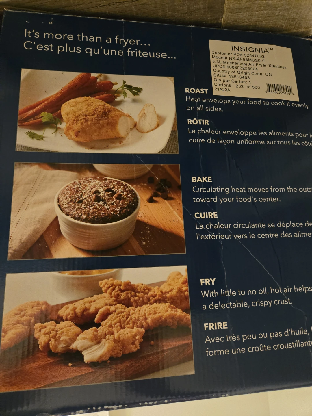 Insignia 4.8L Stainless Steel Air Fryer - photo 5