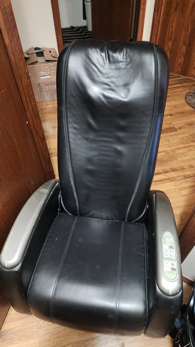 Black Massage Chair