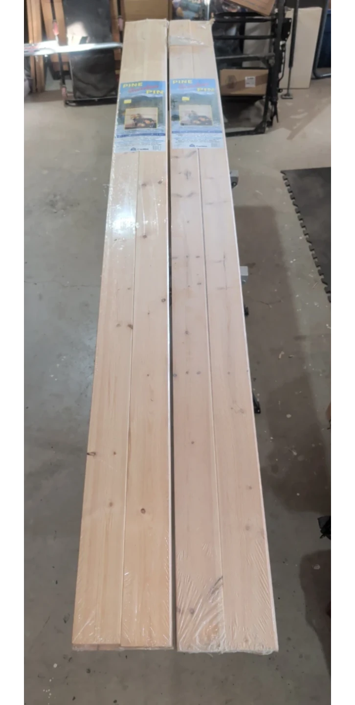 2x Packs Solid Cariboo Pine V-Joint Panelling (8ft - Unopened) - photo 3