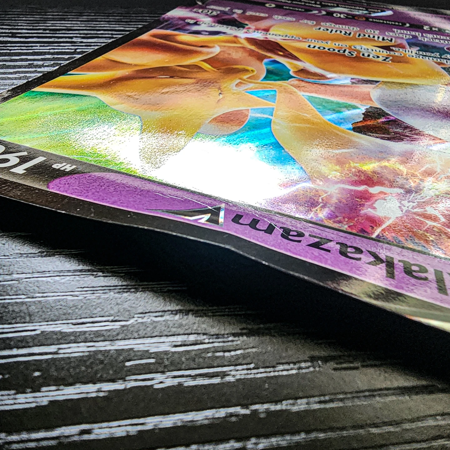 Alakazam V Trading Card PROMO CARD (RARE) - photo 3