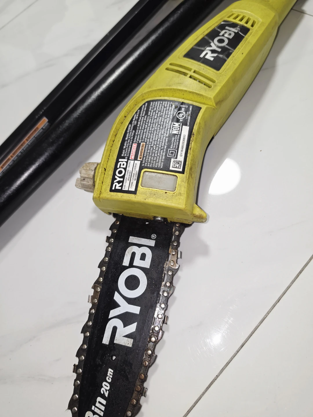 Ryobi RY43161 8 inch Chain 6 Amp Electric Corded Pole Saw - photo 5