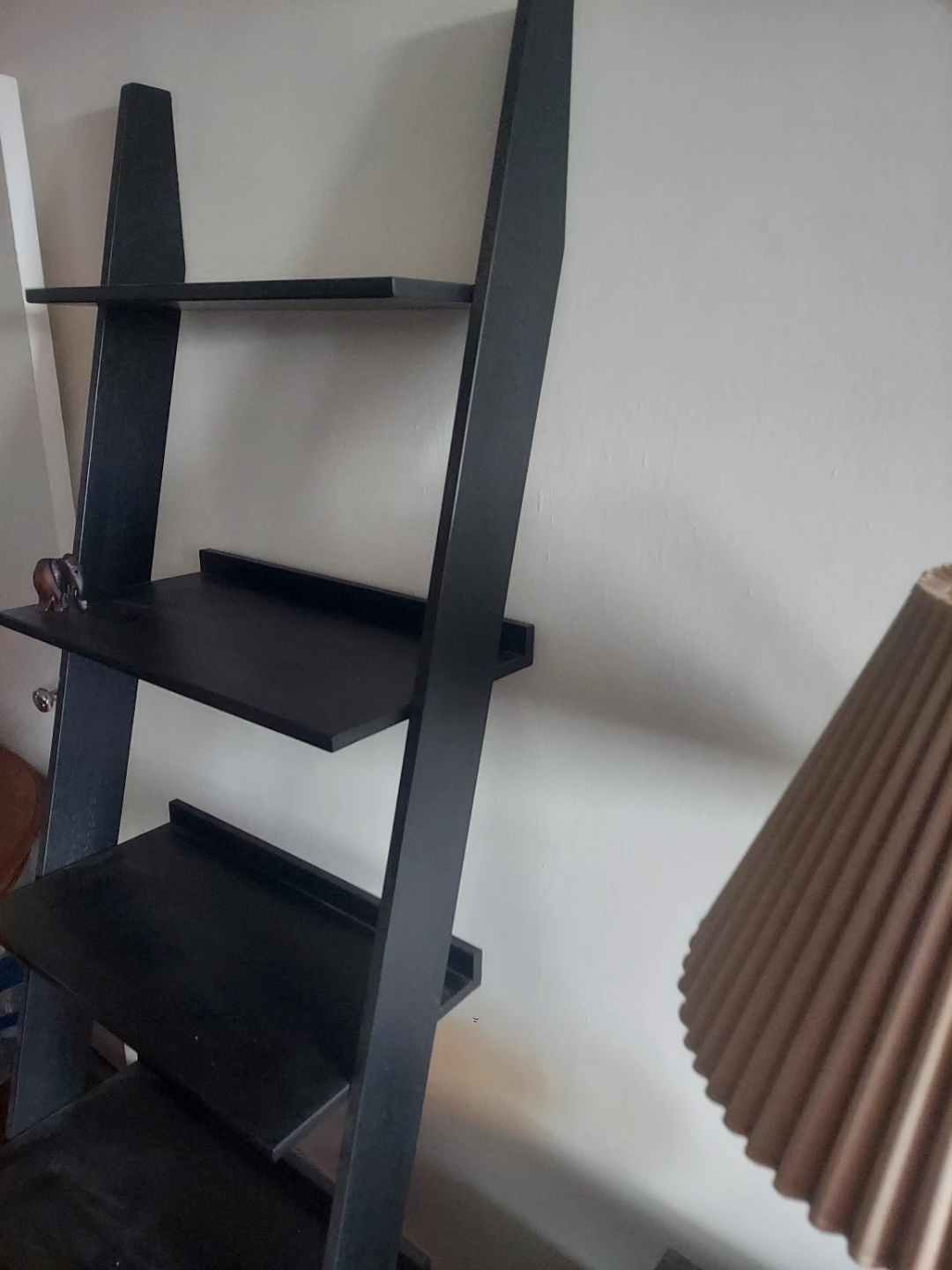 Black Ladder Bookshelf (set of 2)