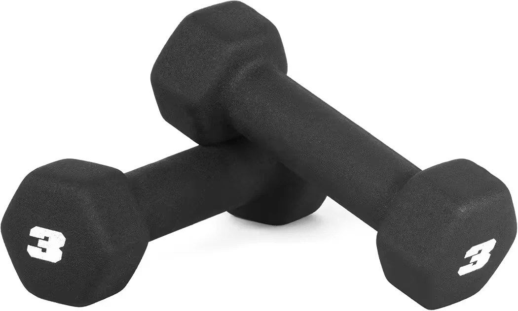 Pair of 3lb Hex Dumbbells New in box