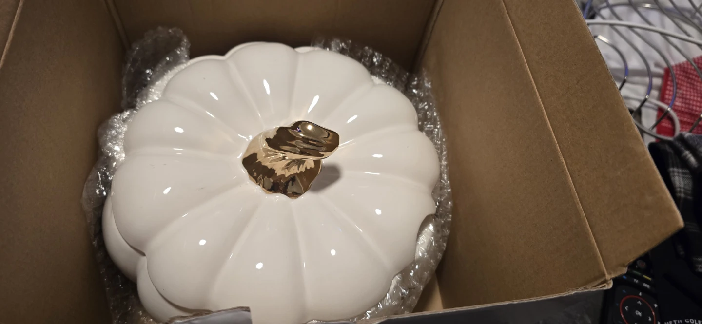 Stokes Citrouille D'Or Soup Tureen with Ladle - photo 2