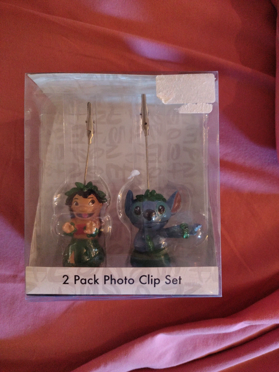 Disney Lilo & Stitch 2 Pack Photo Clip Set