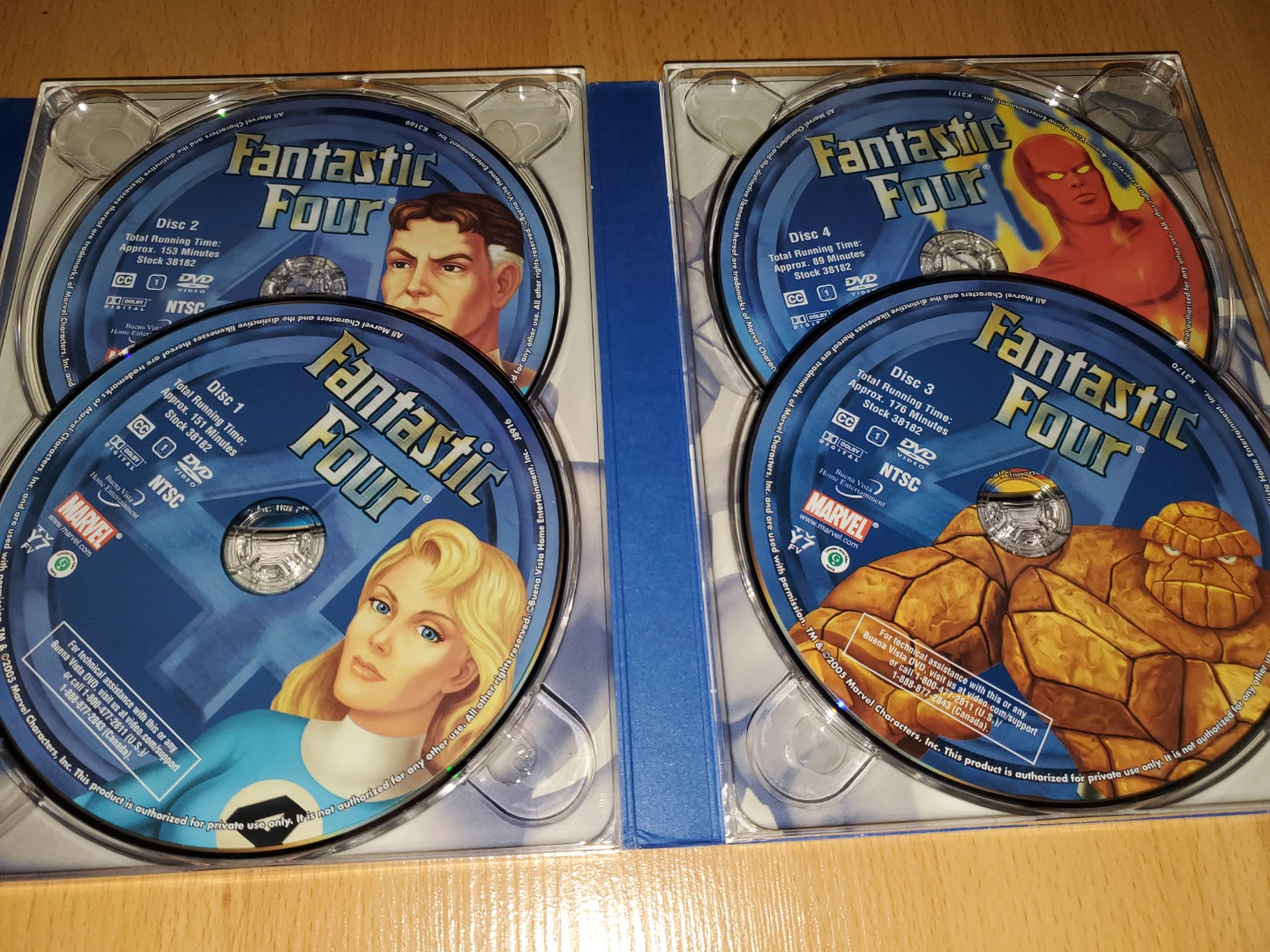 (4-Disc) Fantastic Four The Complete 1994-95 Animated Series DVD - photo 4