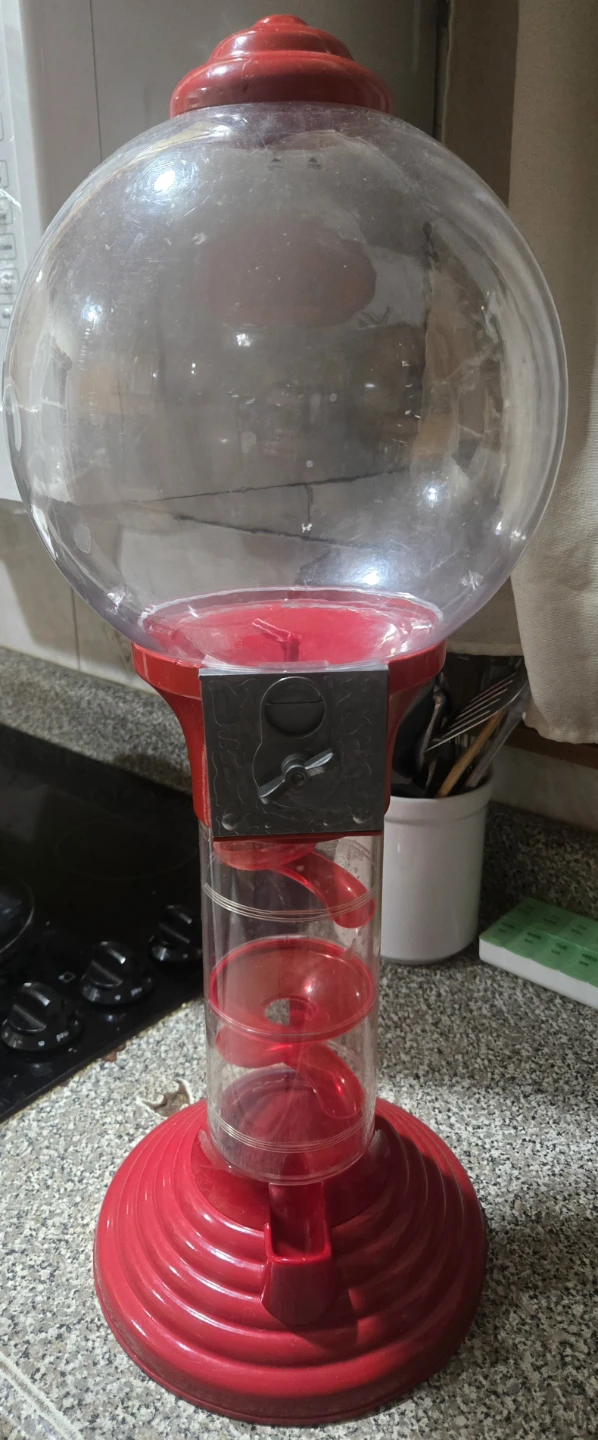 Vintage Plastic Gumball Machine Dispenser 2 FT - photo 3