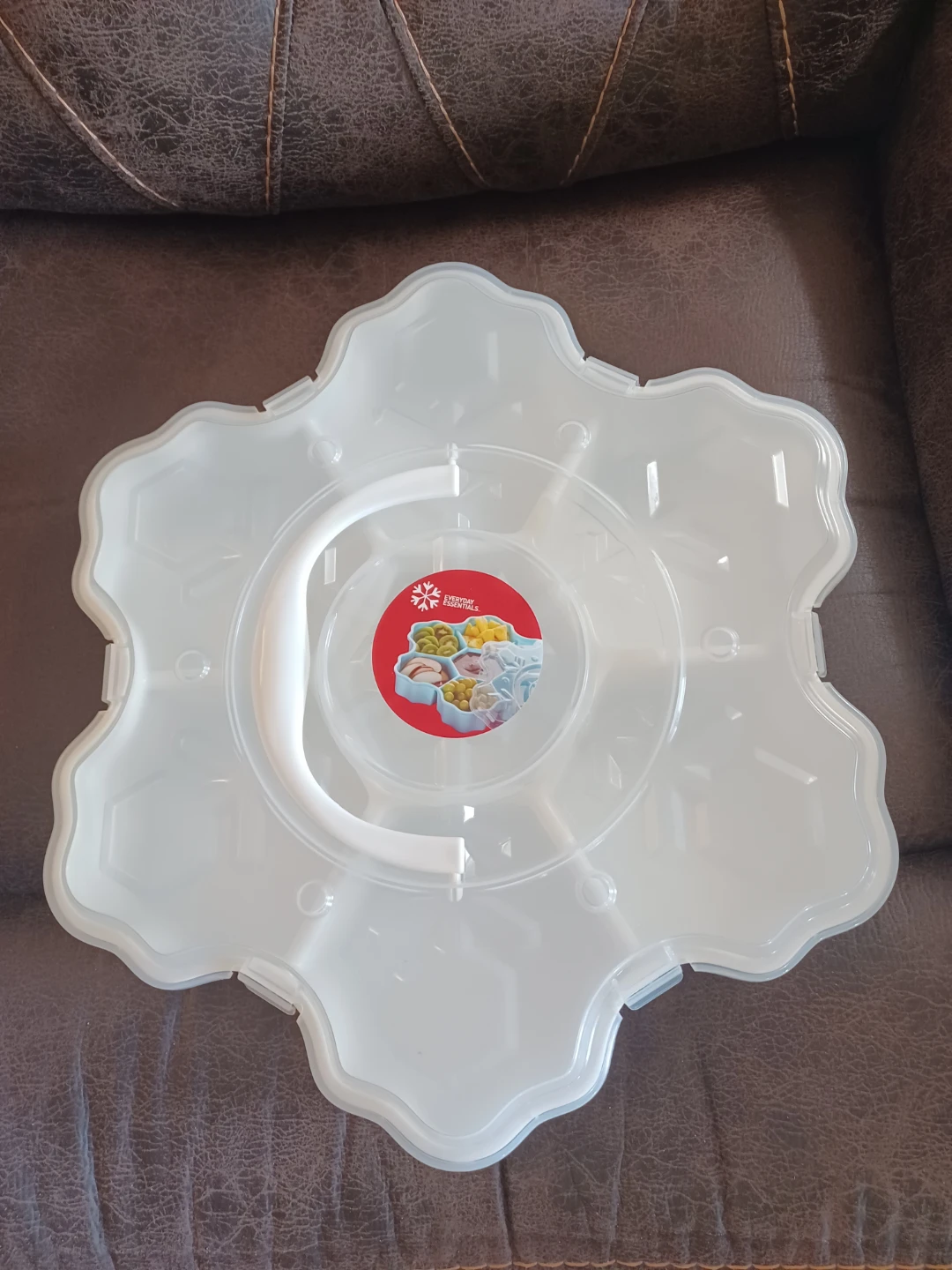 Everyday Essentials Snowflake Serving Tray