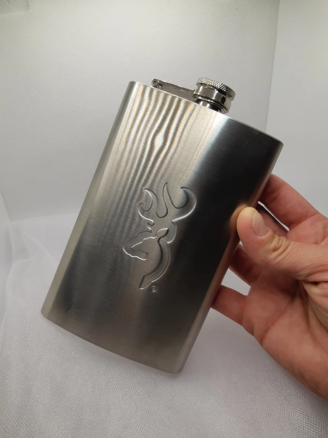 Browning Stainless Steel Flask - 10 oz
