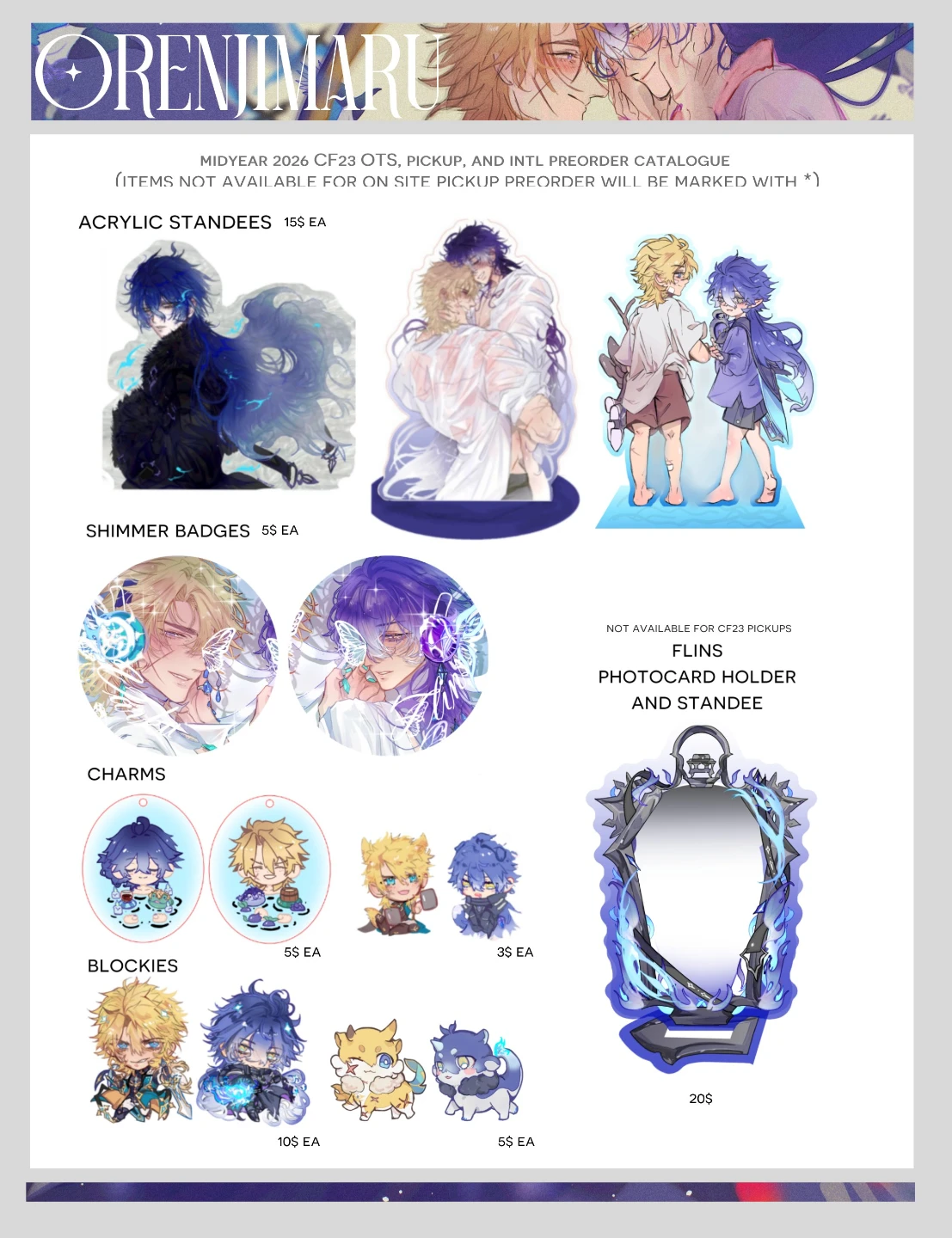Varka Flins Genshin Impact Fan Merch by Orenjimaru - photo 4