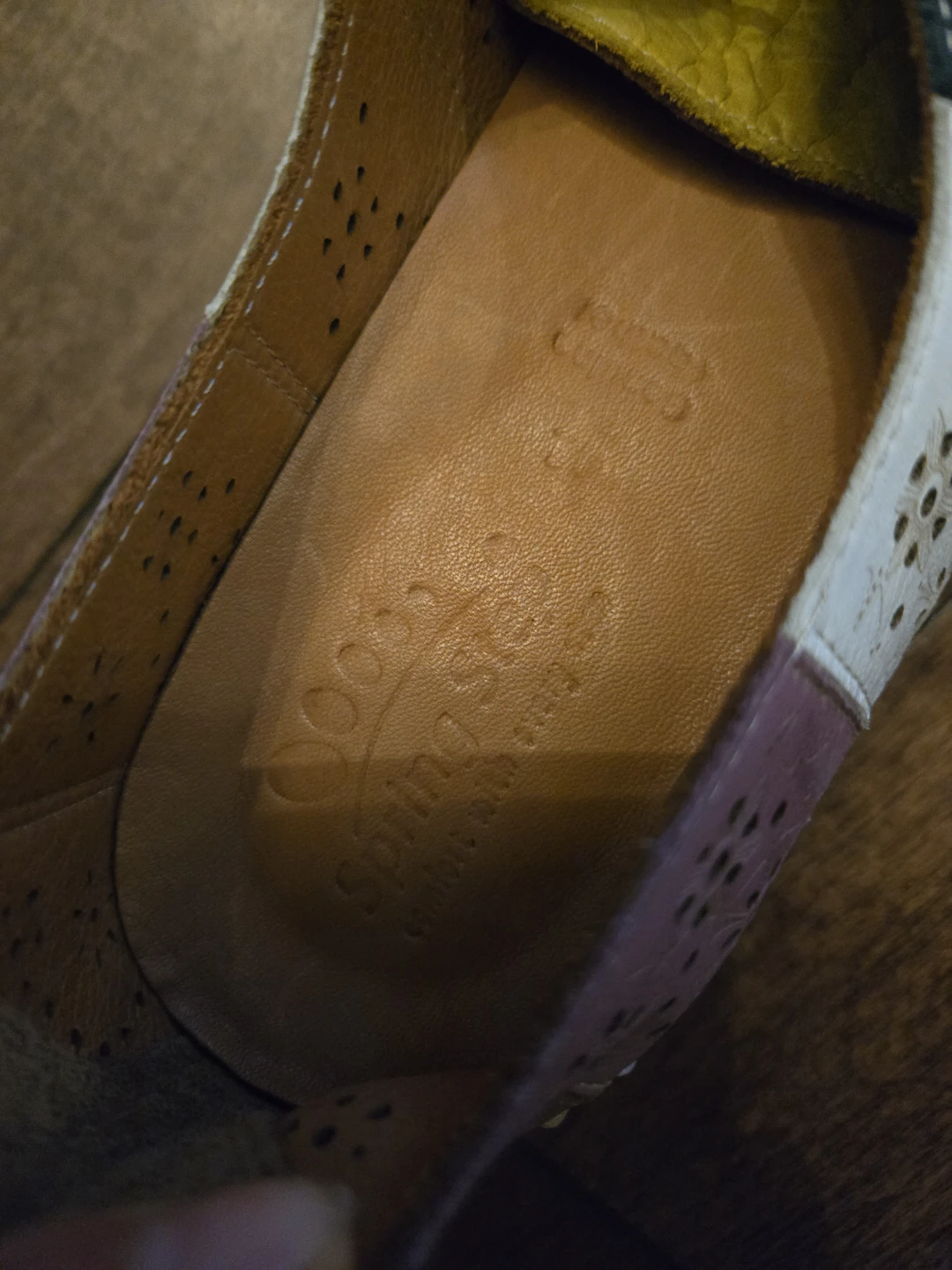 Spring Step Multicolor Leather Shoes - photo 4
