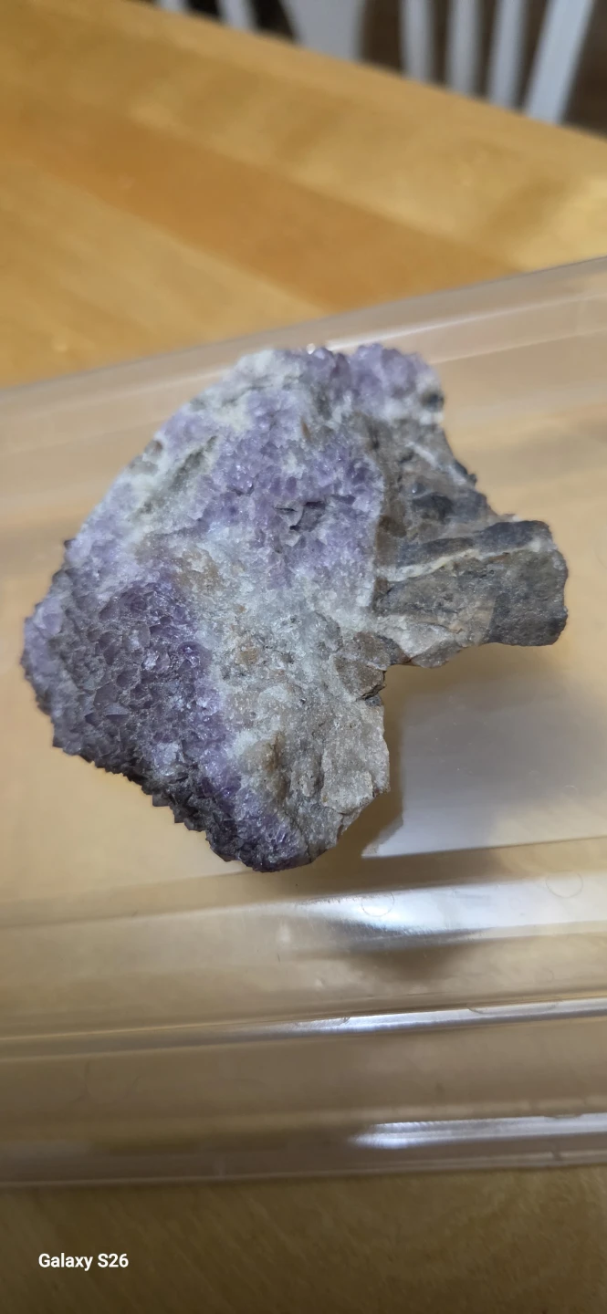Natural Amethyst Crystal Cluster - photo 5