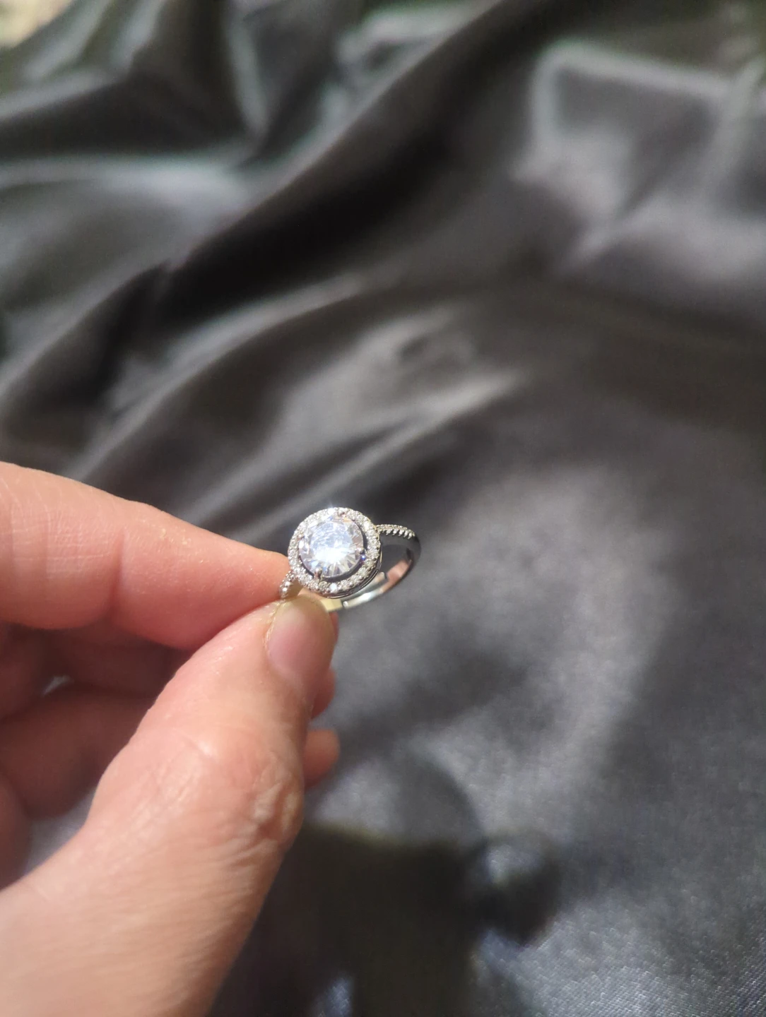 Adjustable Halo Fashion Ring - photo 2