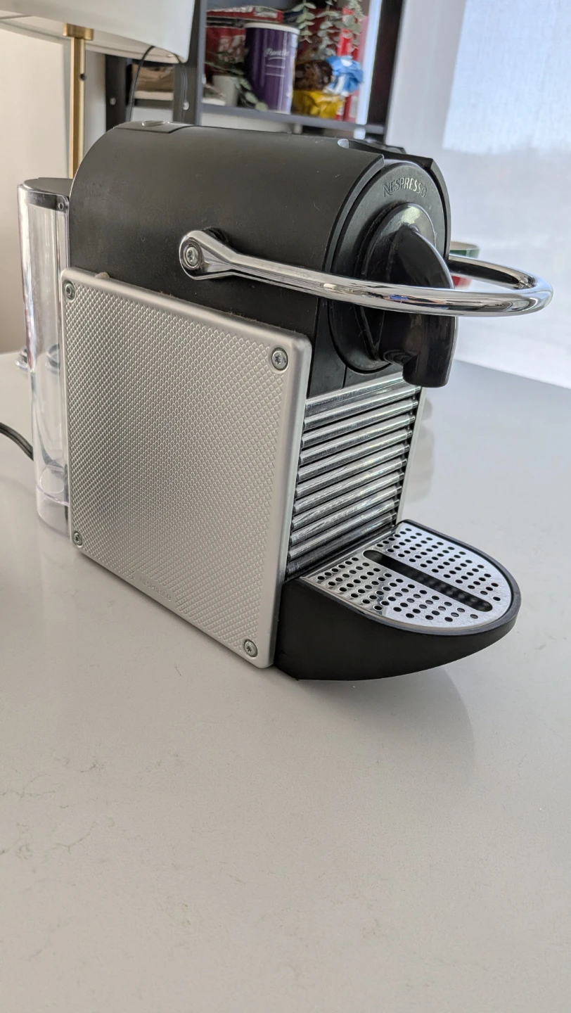 Nespresso Pixie Espresso Machine + Nespresso Milk Frother