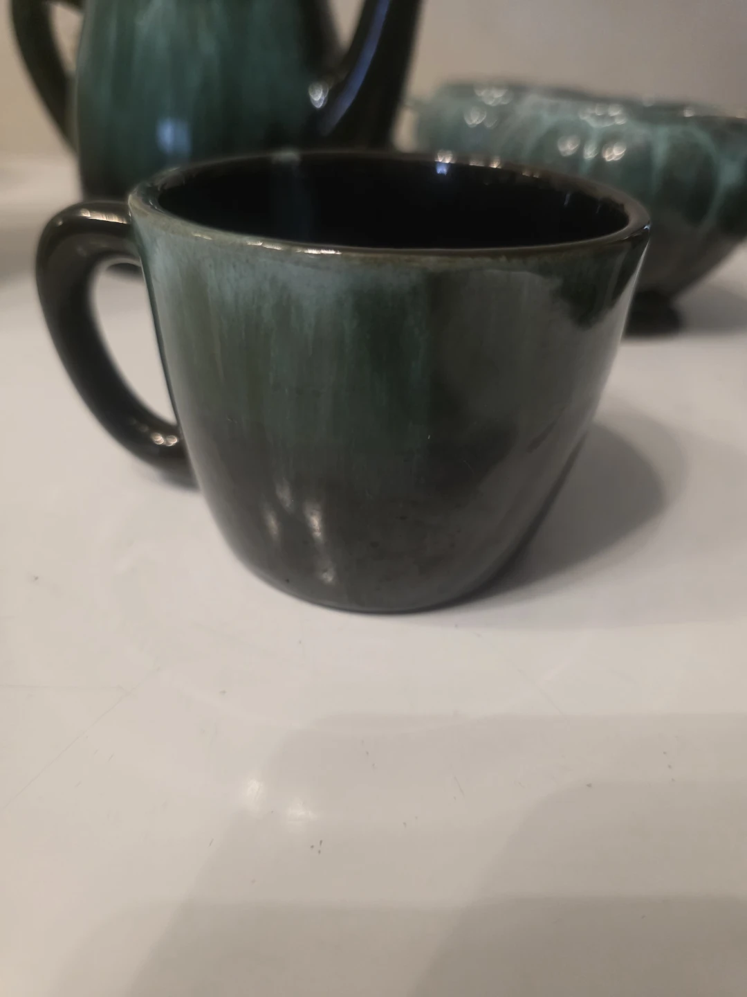Vintage Blue Mountain Pottery Tea Set - photo 2