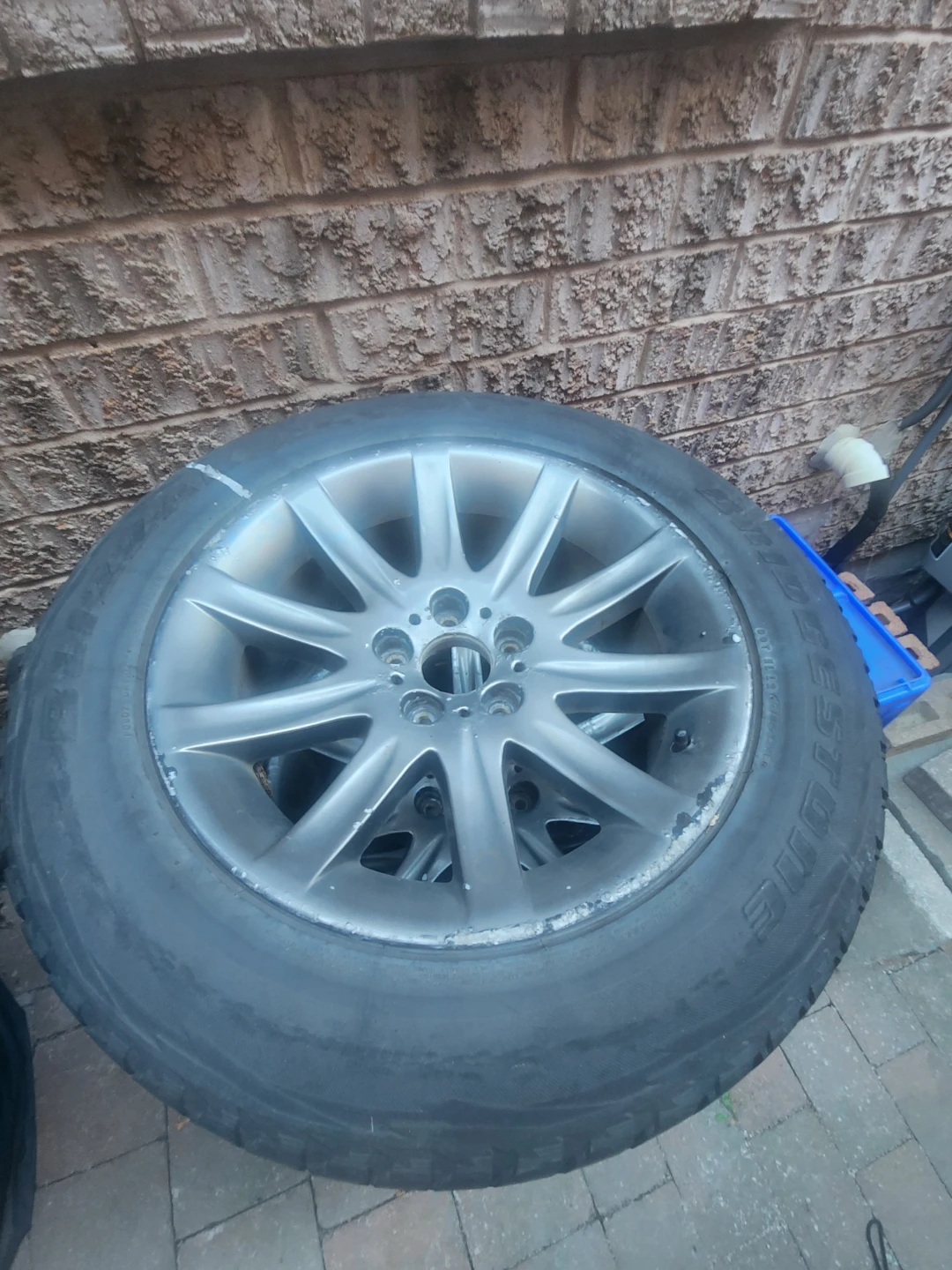 Set of 4 Bridgestone Blizzak Tires with Rims 245/60R18 - photo 5