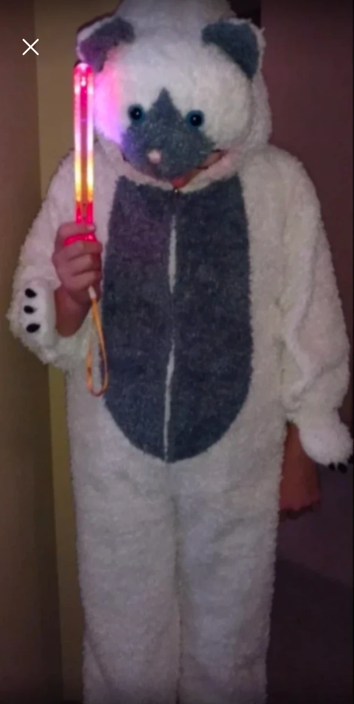 Furry Polar Bear Costume