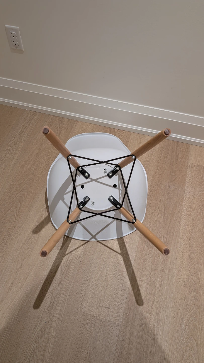 FOUR Modern White Dining Chair - photo 4