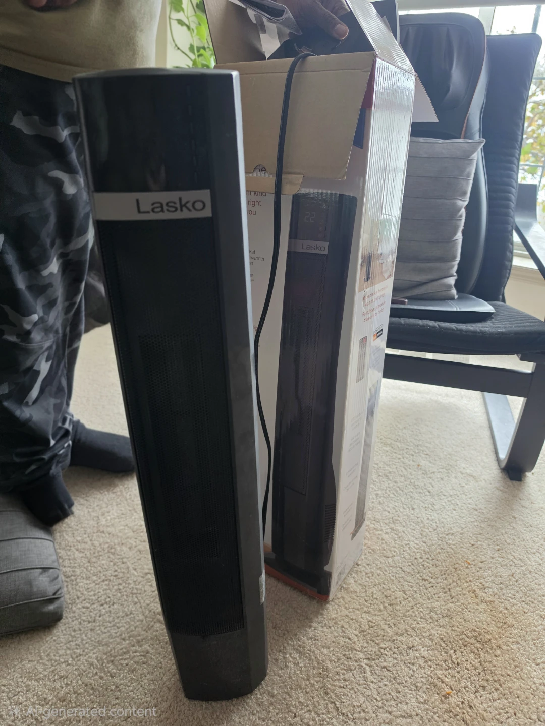 Lasko Elite Collection Digital Ceramic Tower Heater - photo 2