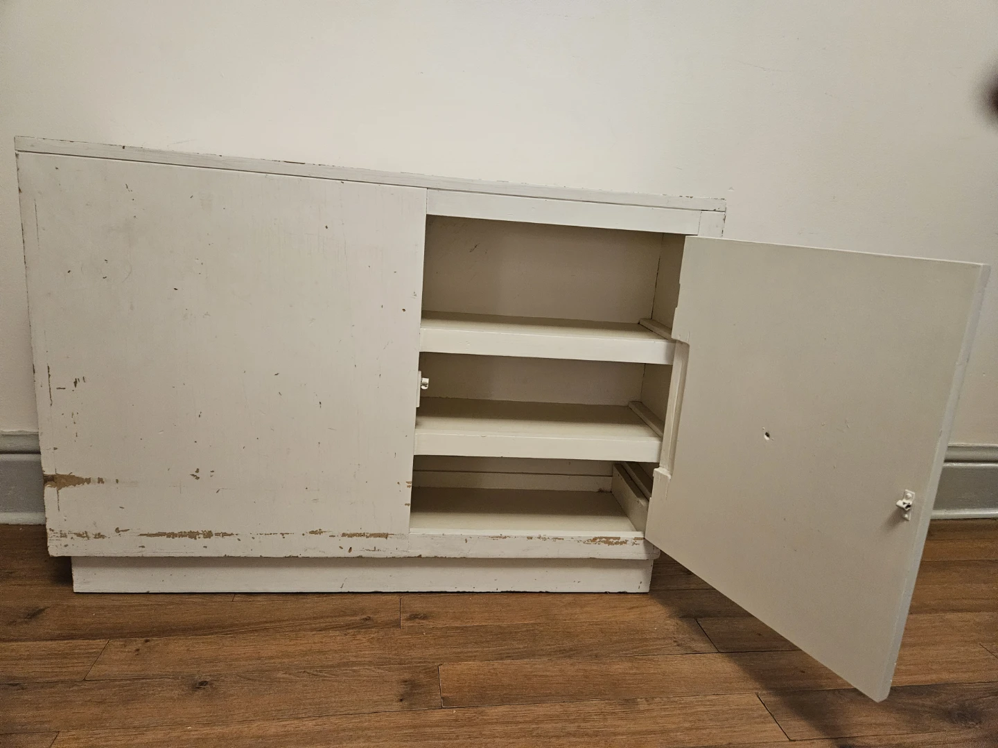 solid wood old  unique cabinet sides drawers and front drawer - photo 4