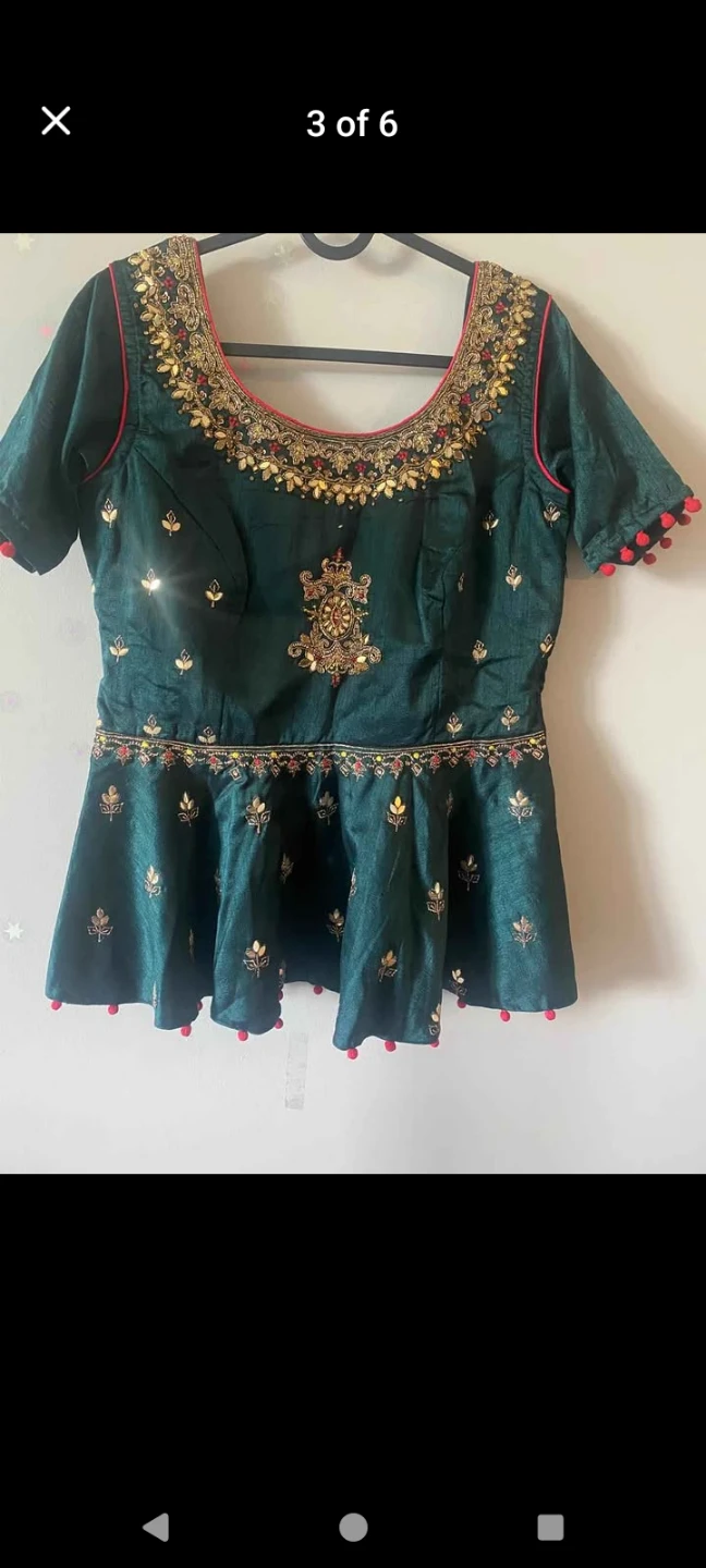 Traditional Indian Lehenga Choli Set
