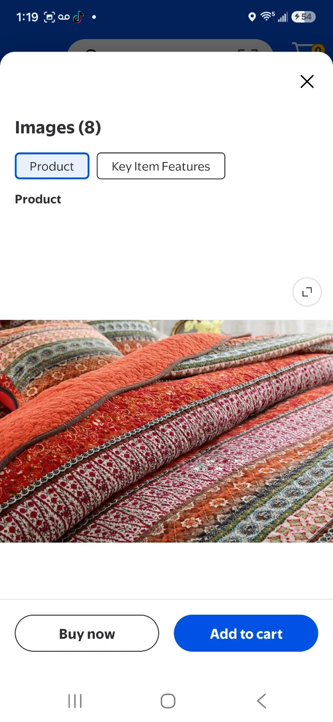 Bohemian Pattern Quilt Set - photo 5