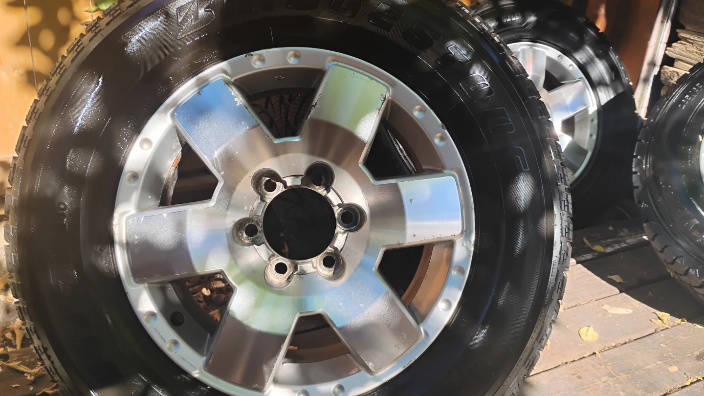Set of Winter Tires On Rims - photo 2