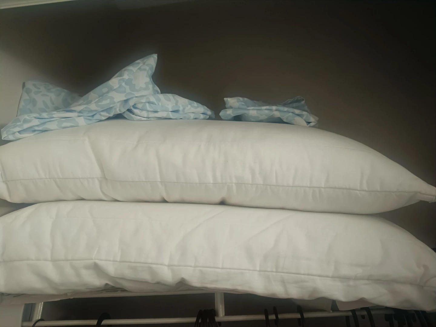 Two IKEA LUDDROS Pillow Protectors