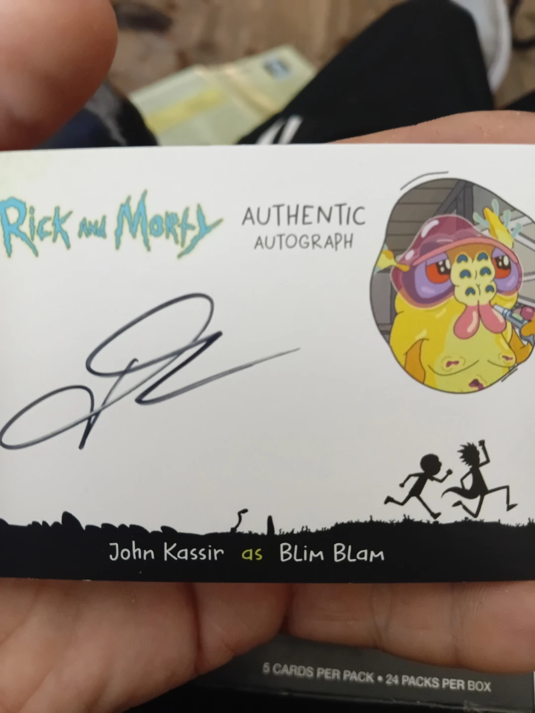 Rick and Morty Season 2 Authentic Autograph Trading Cards - photo 2