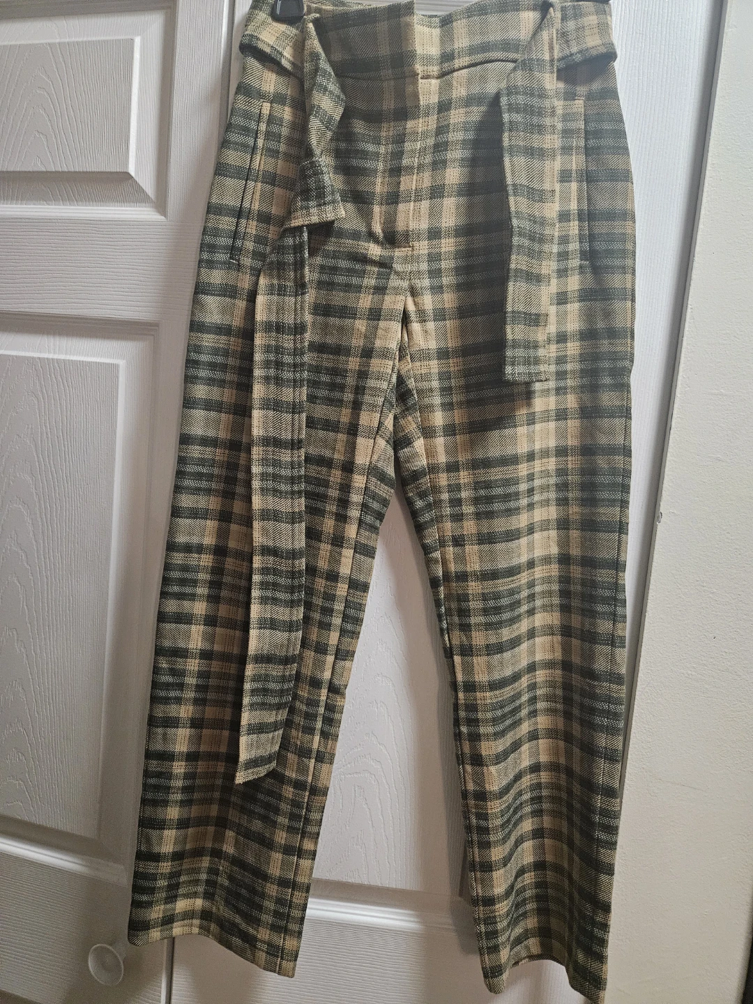 Wilfred Plaid Trousers